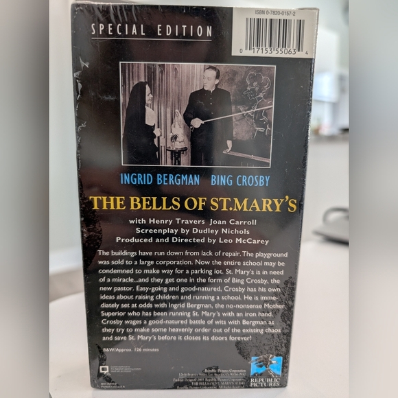 The Bells of St. Mary's Special Edition VHS sealed - Picture 2 of 2